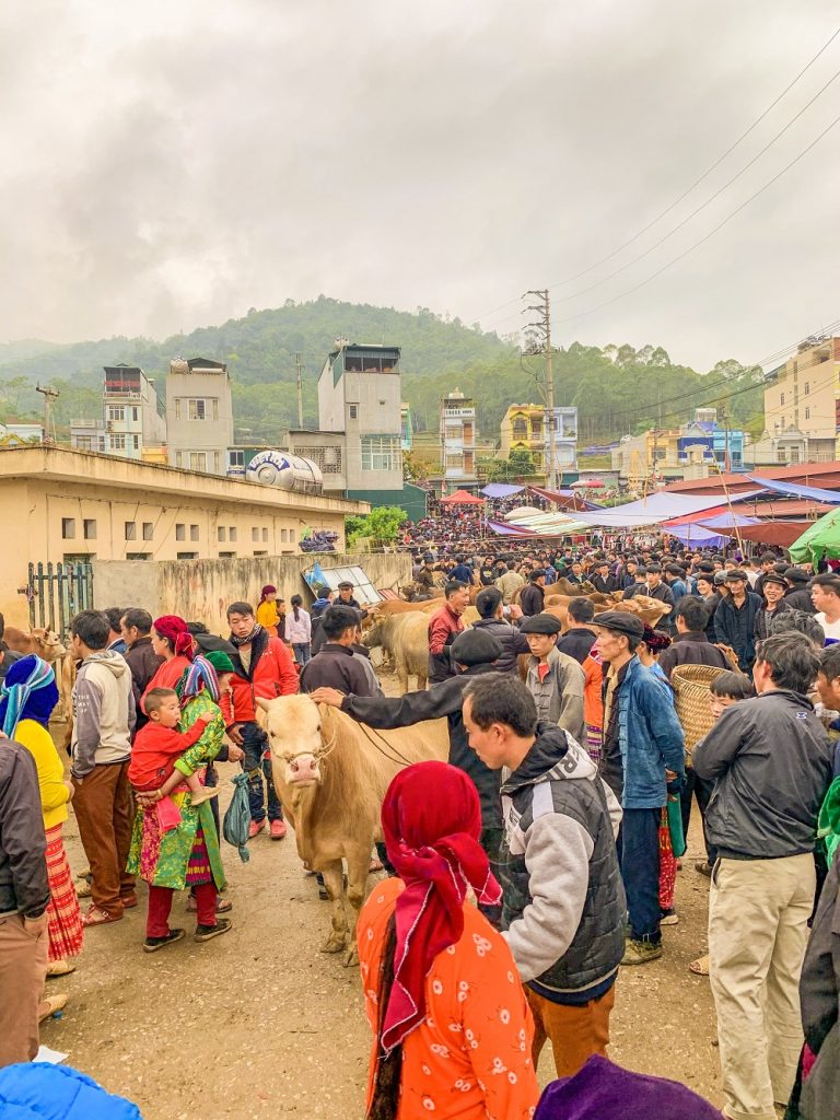 Cho phien dong van 1 du lich ha giang bang xe may 768x1024 - 72H KHÁM PHÁ DU LỊCH HÀ GIANG BẰNG XE MÁY DÀNH RIÊNG CHO CÁC TAY LÁI "YẾU"