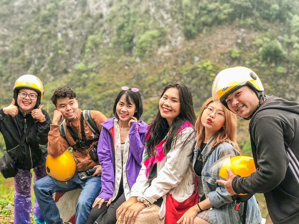 Team chung minh 2 du lich ha giang bang xe may - 72H KHÁM PHÁ DU LỊCH HÀ GIANG BẰNG XE MÁY DÀNH RIÊNG CHO CÁC TAY LÁI "YẾU"